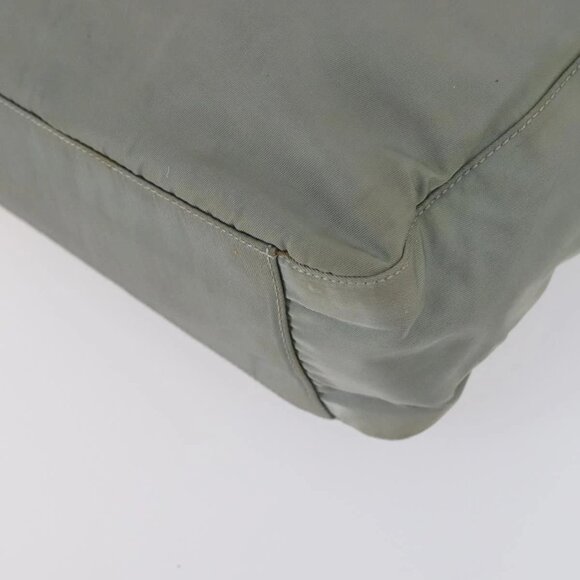 PRADA Tote Bag Nylon 2 Set Pink Khaki Auth 147966 - Picture 8 of 16